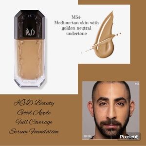 KVD BEAUTY Good Apple Full Coverage Transfer Proof Serum Foundation-Medium 45